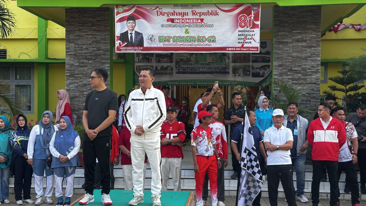 HUT ke-62 SMANSA Sekayu Meriah, Sekda Muba Ajak Generasi Muda Tatap Masa Depan
