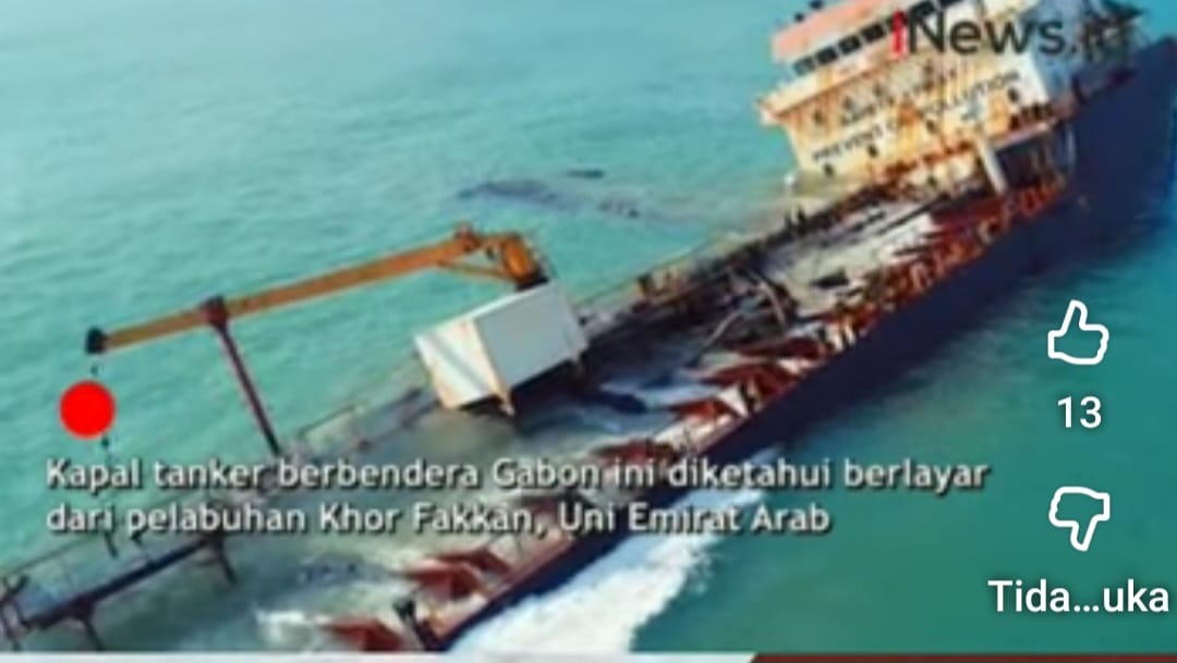 Tumpahan Aspal Kapal MT AASIH  Bantuan 9 Miliar Dicurigai Disalurkan Tidak Tepat Sasaran & Terduga Penyimpangan Kerugian Nelayan
