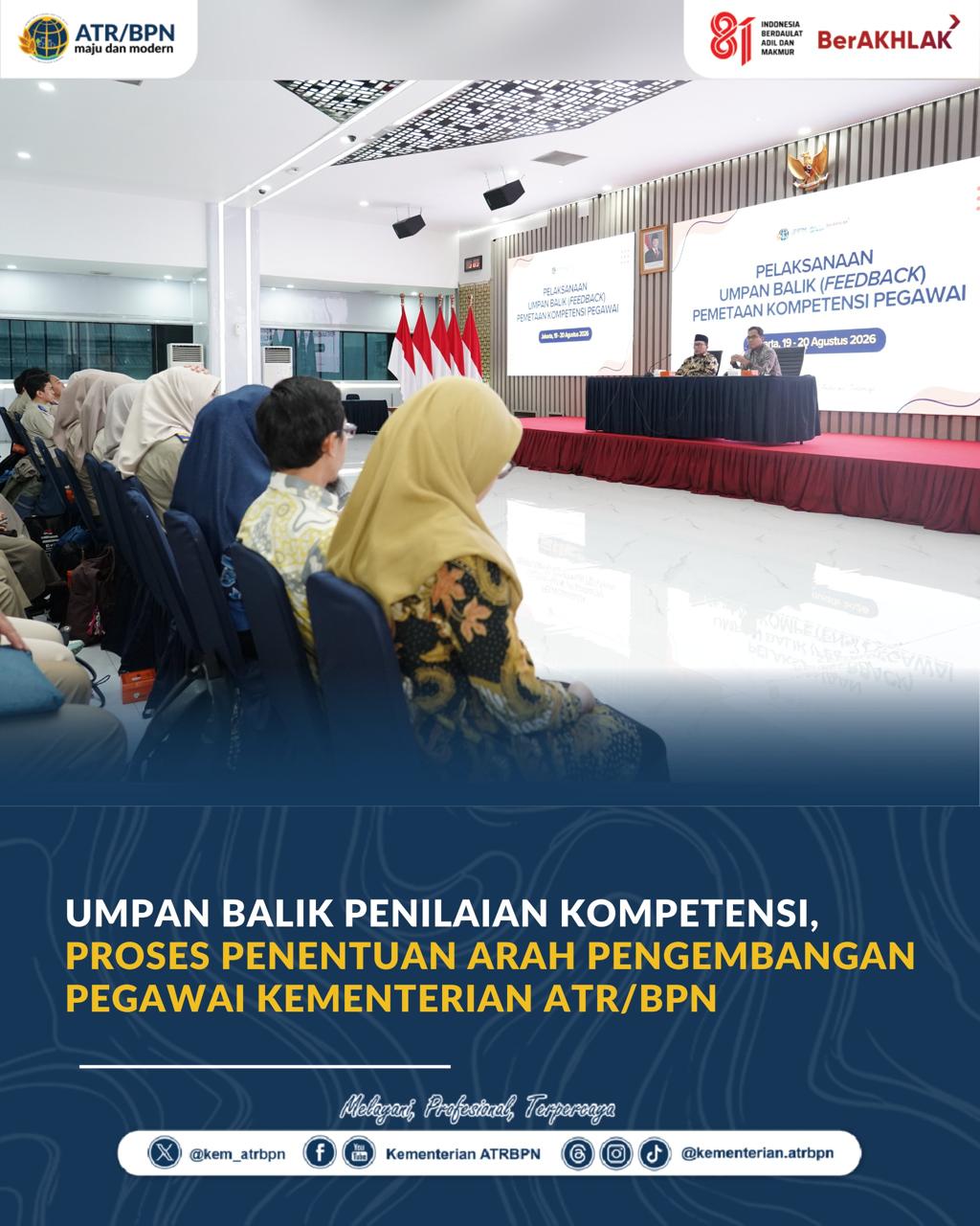 Umpan Balik Penilaian Kompetensi, Proses Penentuan Arah Pengembangan Pegawai Kementerian ATR/BPN