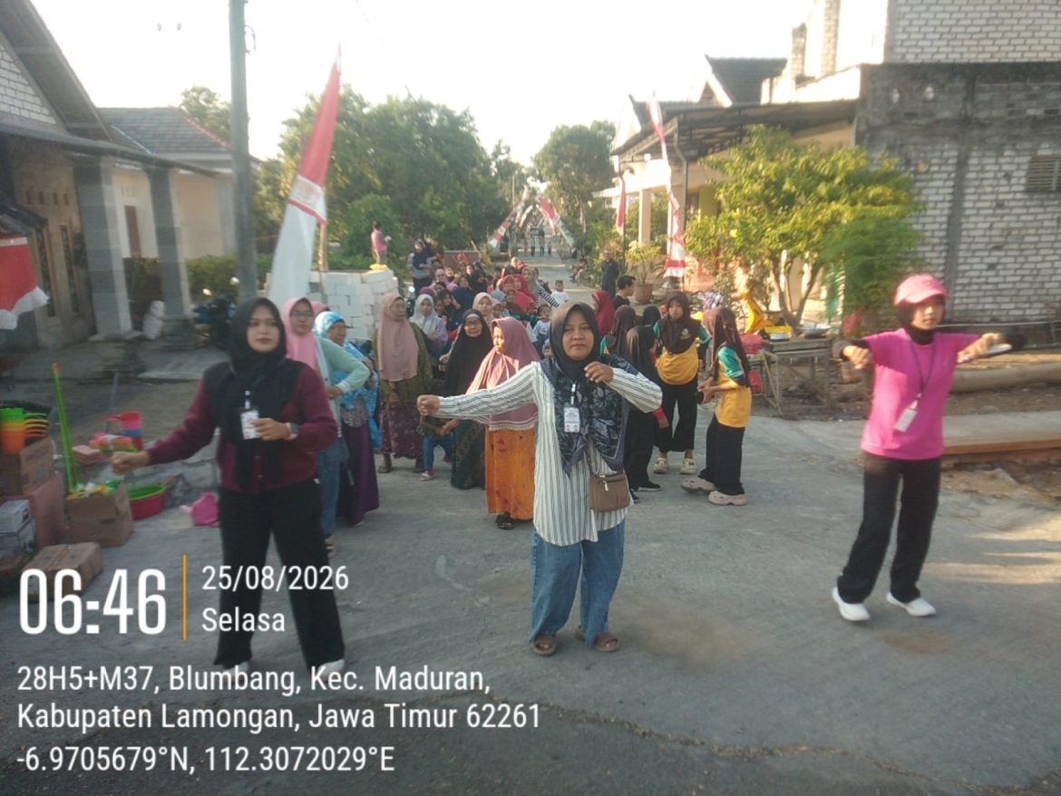 Jalan Sehat Jadi Wadah Silaturahmi Warga Belumbang, Petinggi Sujiono: Kekompakan Harus Tetap Terjaga