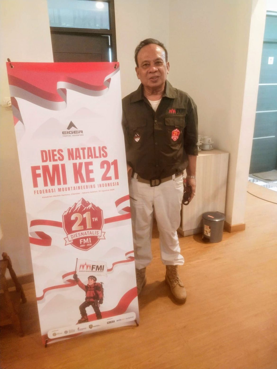 Mayjed Mar (Purn) Buyung Lalana SE, Ketua Umum FMI; Membangun Solidaritas ,Kuatkan Kapabilitas Gunung & Laut Demi Kesejahteraan Bangsa