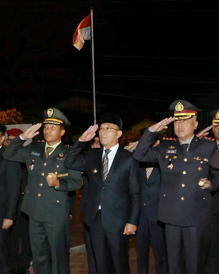 Renungan Suci Di Makam Pahlawan Menyambut HUT RI ke 81 di Tapanuli Selatan