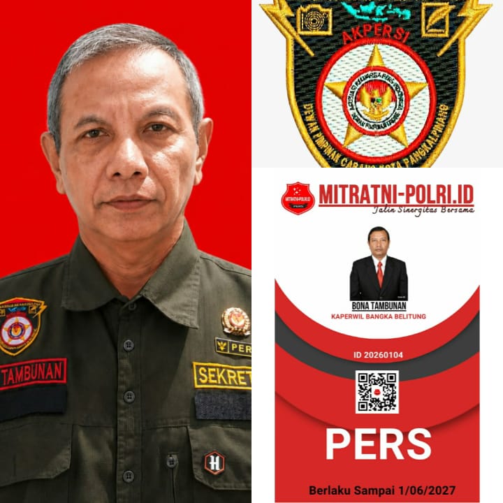 Dirgahayu HUT RI Ke-81, Sekretaris DPC AKPERSI Kota Pangkalpinang ” BONA TAMBUNAN, C.ILJ ” Tegaskan Komitmen Menjaga Kebebasan PERS Yang Bertanggung Jawab, Bermoral Dan Bermartabat