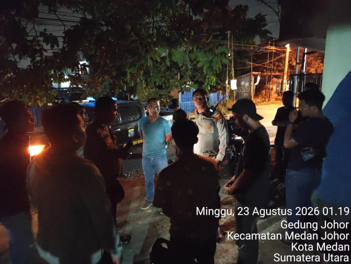 Antisipasi Geng Motor dan 3C, Polsek Deli Tua Gencarkan Patroli Presisi Dini Hari