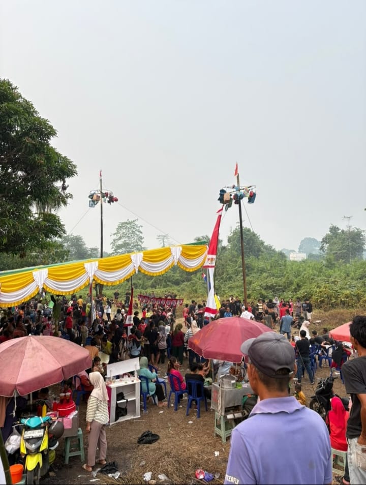 Bersama Warga, PWRI Muba Sukses Gelar Acara Peringati HUT Ke -81 Kemerdekaan RI Penuh Semangat Dengan Berbagai Lomba
