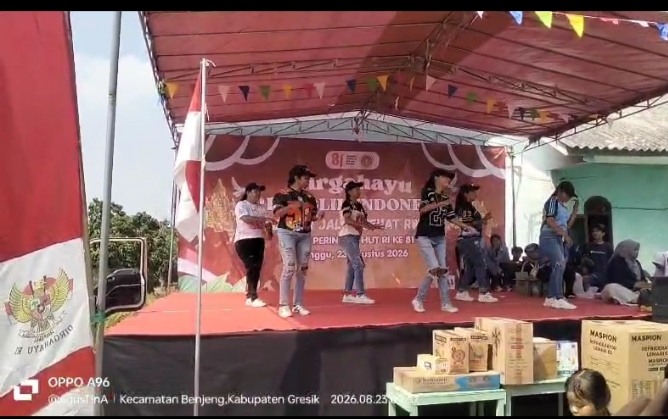 Meriahkan HUT RI, RW 06 Perumahan Batara Benjeng Gelar Gebyar Jalan Sehat Dengan Bagi-Bagi Hadiah Doorprize
