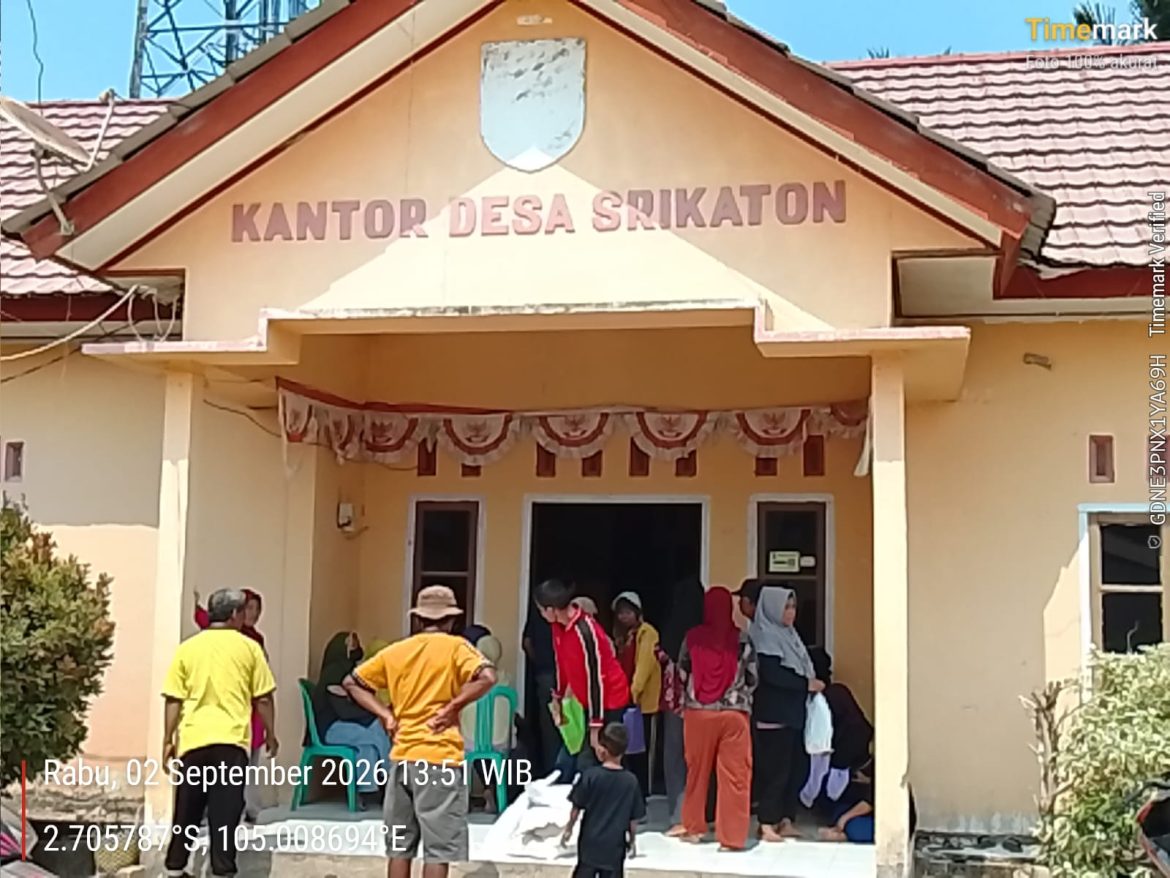 Penyaluran Bantuan Pangan Beras di Desa Srikaton Capai 459 KPM, Sejumlah Warga Terkendala Data