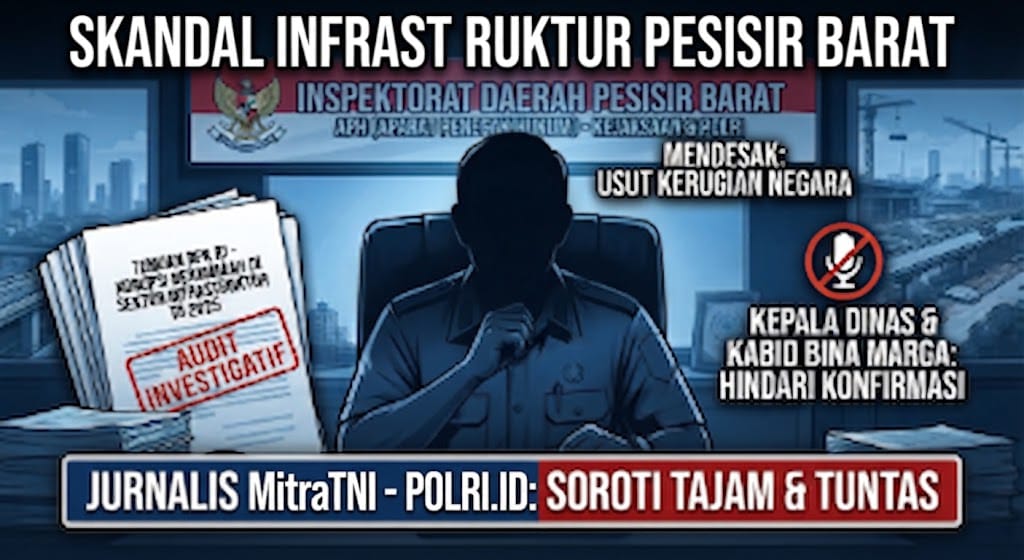 Skandal Infrastruktur Pesisir Barat: Kadis PUPR Bungkam, Temuan BPK Menguap di Balik Alibi Birokrasi