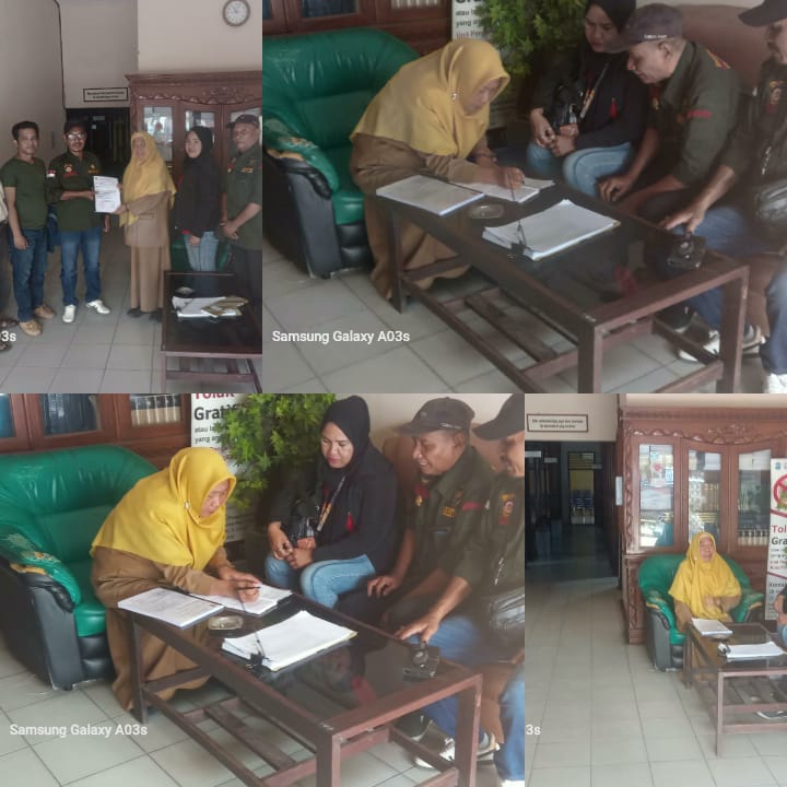 DPC AKPERSI Kota Pangkalpinang, Serahkan Berkas Permohonan SKT Kepada Kesbangpol Kota Pangkalpinang 