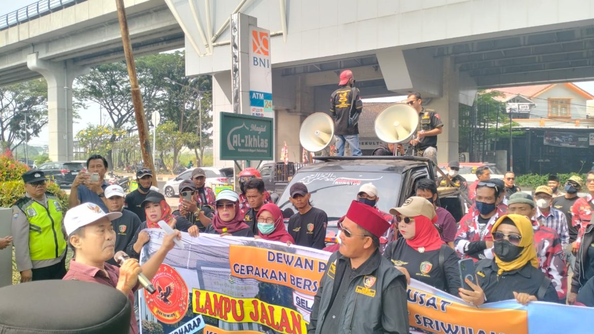 GBR Sriwijaya Desak Kejari Palembang Tuntaskan Dugaan Korupsi Proyek Lampu Jalan