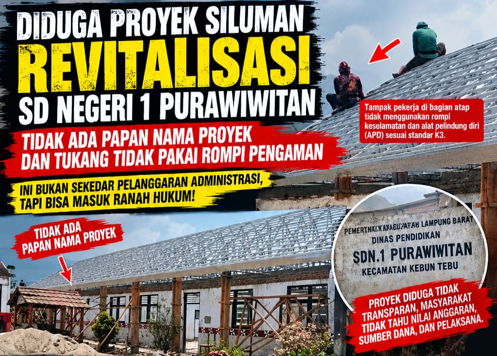 Proyek Revitalisasi SDN 1 Purawiwitan Disorot, Diduga Minim Informasi Proyek dan K3