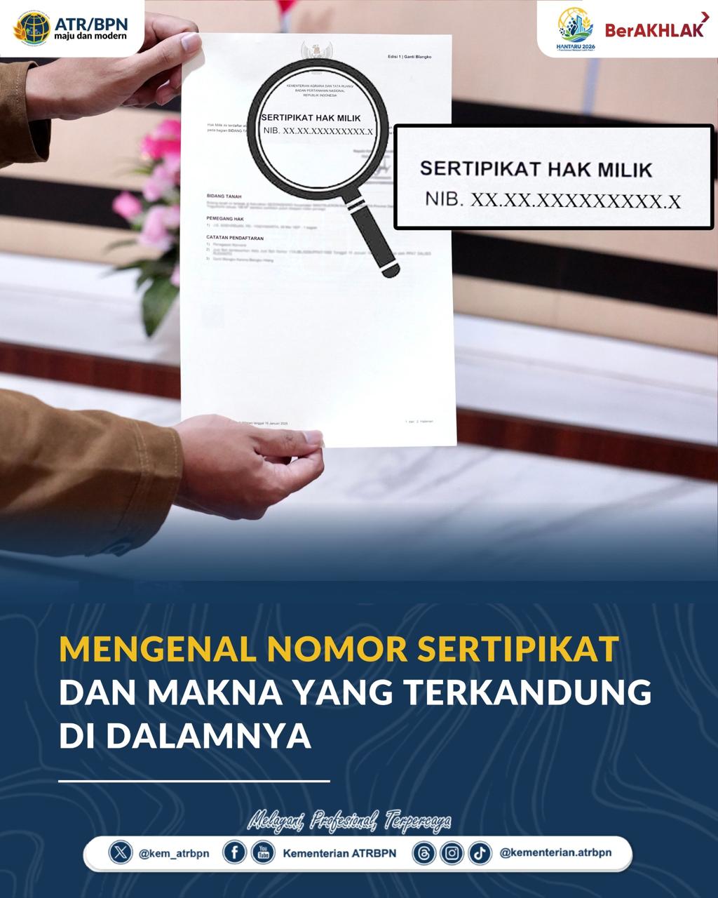 Mengenal Nomor Sertipikat dan Makna yang Terkandung di Dalamnya