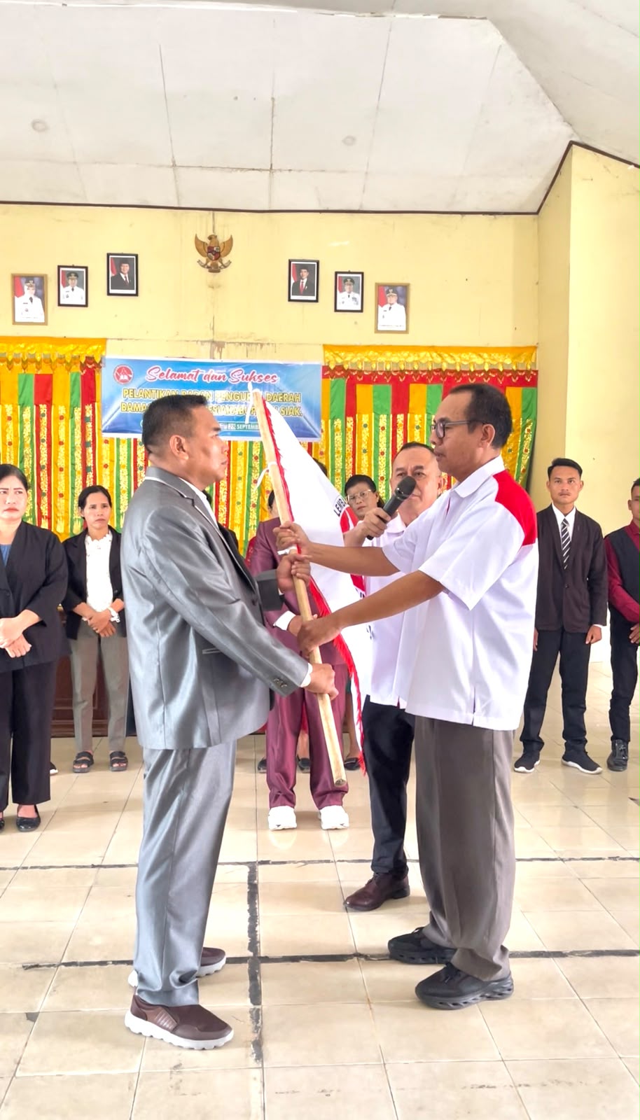 Dari Minas untuk Siak, Pdt. Benjamin Sinaga Kukuhkan Pengurus BAMAG LKK Indonesia