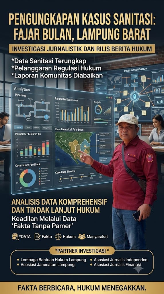 Konfirmasi & Klarifikasi Terbuka: Pelaksana dan Pendamping Proyek Sanitasi 75 Titik Pajar Bulan Abaikan Standar SNI dan Transparansi Anggaran