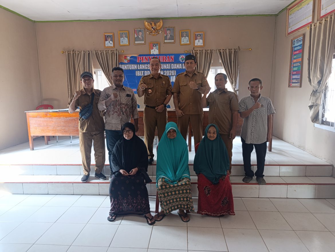 Pemdes Talang Jembatan Salurkan BLT Dana Desa Tahun 2026 Triwulan 3 Tahap 2 Kepada 3 KPM