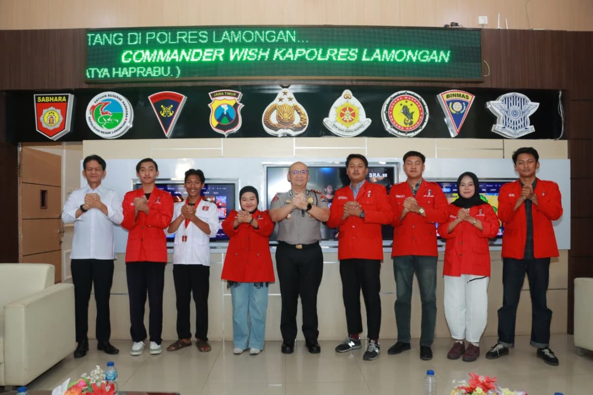 Ngobras! Kapolres Lamongan Ajak Mahasiswa Bersinergi Jaga Kamtibmas Dan Cegah Kenakalan Remaja