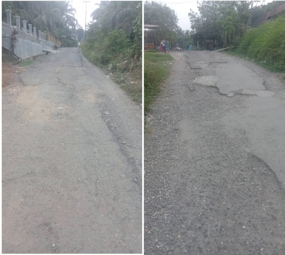 Jalan Desa Kungkai Rusak Parah, Anggota DPRD dan Bupati Merangin Jangan Tutup Mata