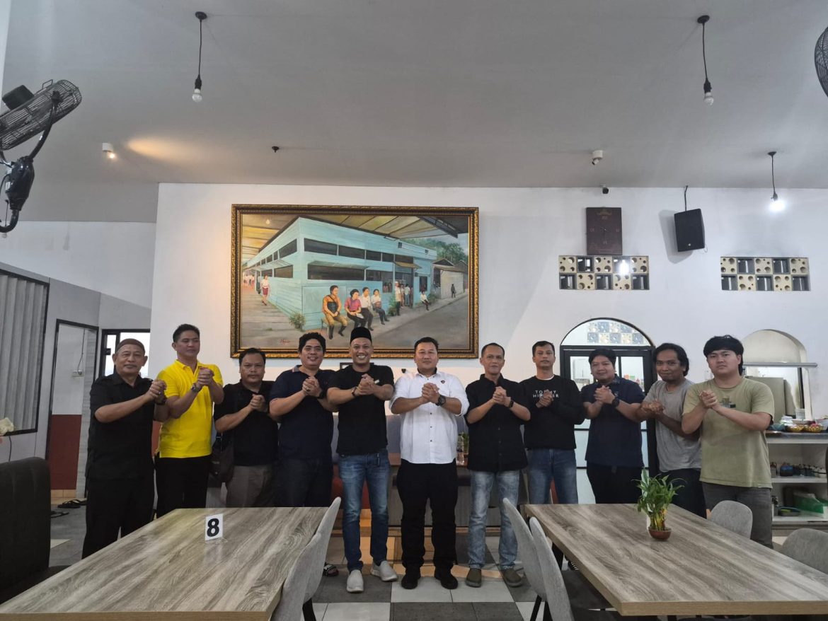 Ketua Dpc Forum Cakar Sriwijaya Kota Palembang, Andriansyah, Audensi Dengan Dit Intelkam Polda Sumsel 
