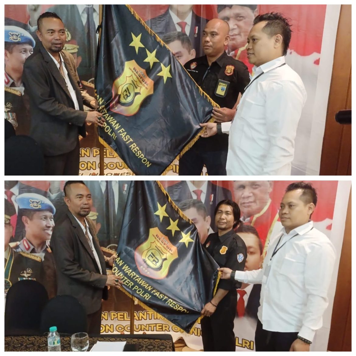 Ketua Umum PW FRN Agus Flores Kukuhkan Dan Resmi Melantik Pengurus DPW Provinsi Riau Dan DPC Pelalawan Dihotel Millenium Jakarta Pusat 