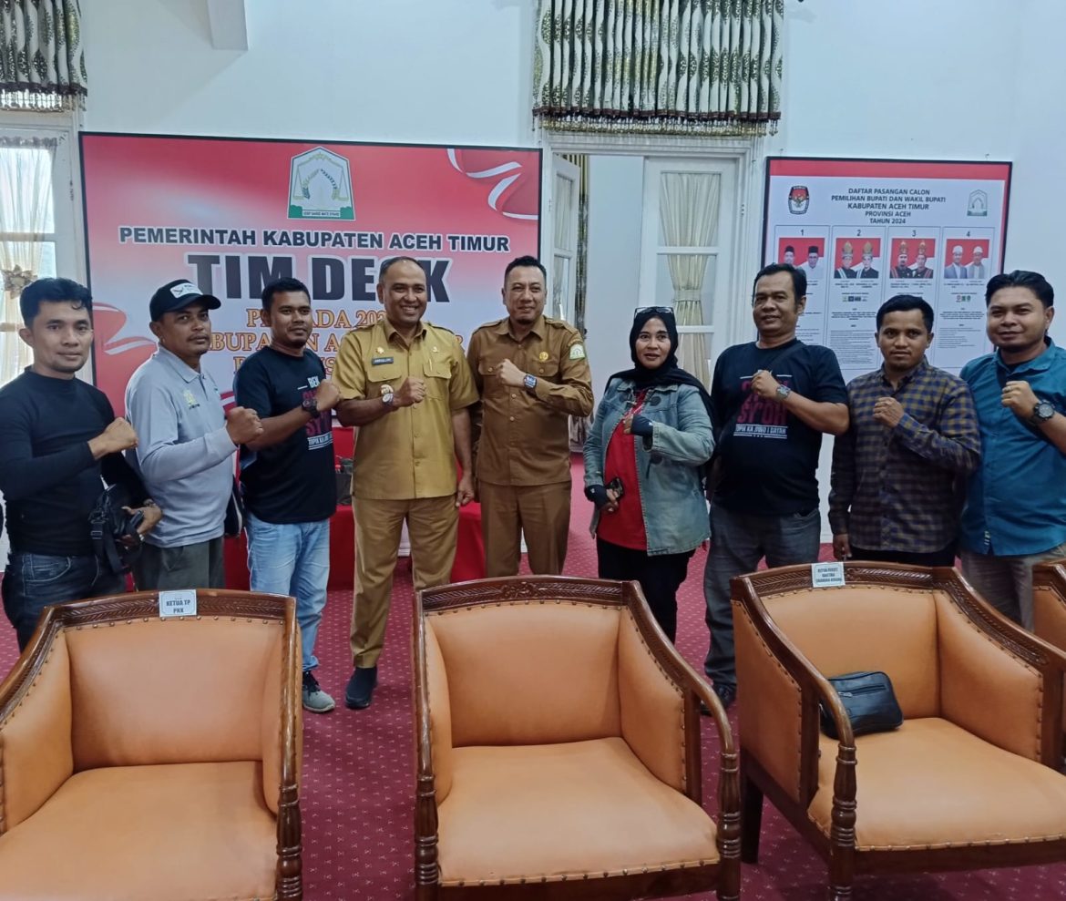 Menjelang Pilkada 2024, Pj Bupati Aceh Timur Silaturahmi Dengan Wartawan