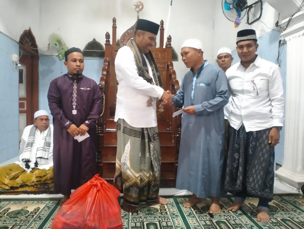 Pj Bupati Aceh Timur Safari Subuh di Mesjid Raya Syuhada Lokop Kecamatan Serbajadi