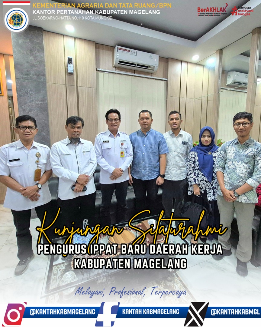 Kunjungan Silaturahmi Pengurus IPPAT Baru