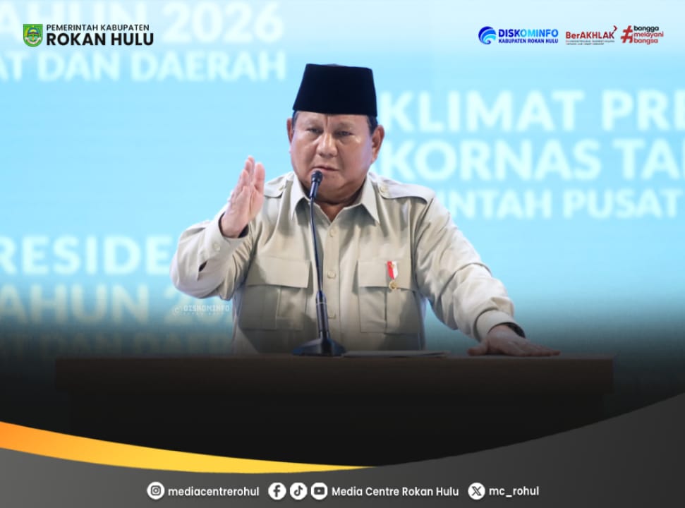 Presiden Prabowo Deklarasikan Perang Lawan Sampah, Bupati Anton dan Forkopimda Rohul Siap Laksanakan Arahan