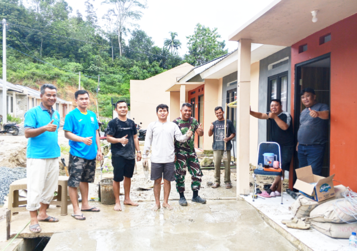 PHMN-Samarinda Lakukan Aksi Kerja Bakti Sosial di Salah Satu Rumah Warga Sebagai Wujud Kepedulian, Kebersamaan dan Kekompakan ‎