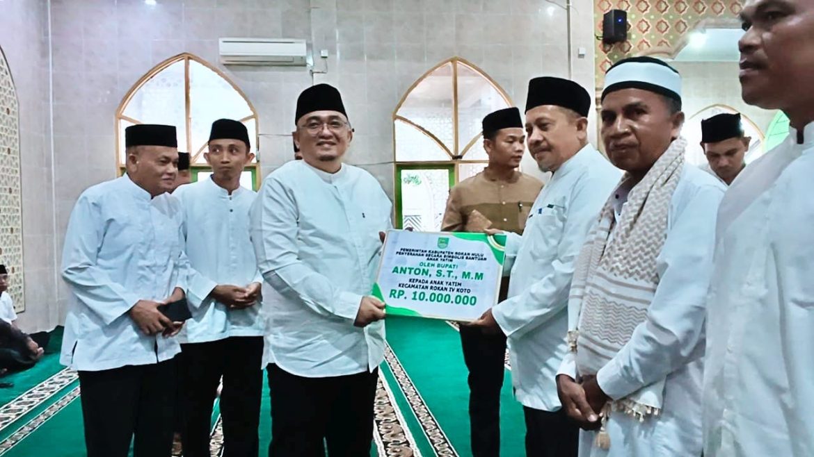 Safari Ramadhan Penuh Berkah Di Mesjid Al-Istiqomah Desa Rokan IV Koto
