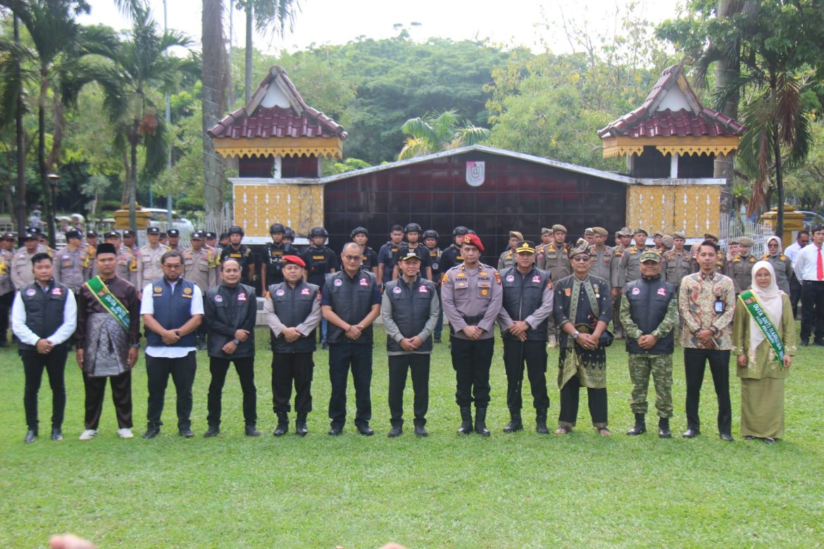 Satukan Langkah Perangi Narkoba Bersama, Kalapas Pekanbaru Hadiri Apel Kesiapsiagaan Satgas Anti Narkoba Kota Pekanbaru