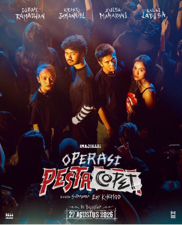 Dari Sweetheart Menjadi Anak Jalanan; Iqbaal Ramadhan Tampil “ Jamet” di Teaser Poster Operasi Pesta Copet