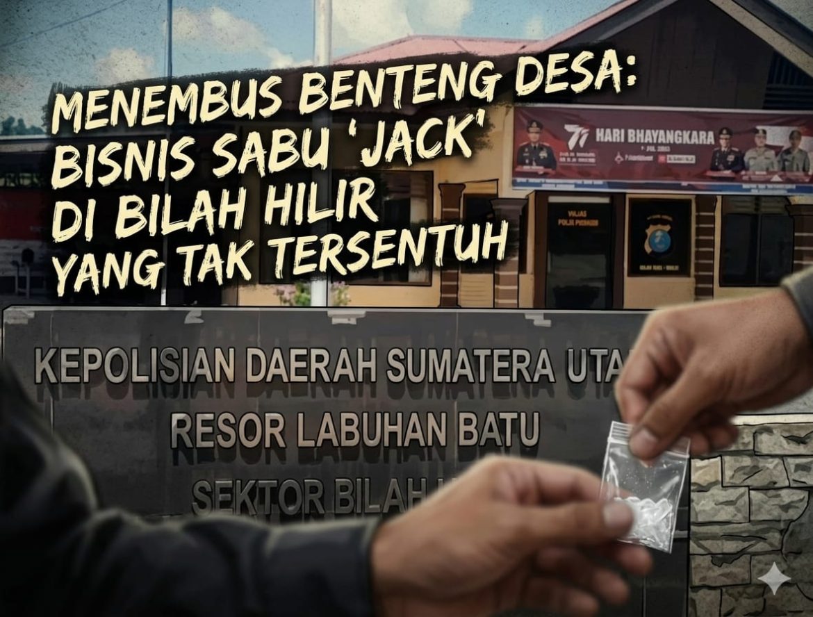 Menembus Benteng Desa: Bisnis Sabu ‘Jack’ di Bilah Hilir yang Tak Tersentuh