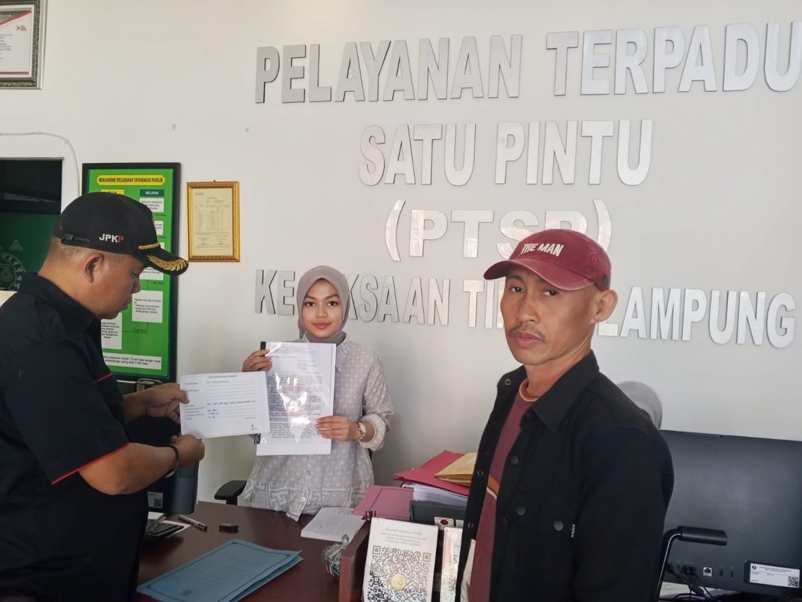 JPKP Pesisir Barat Laporkan Dugaan Permasalahan Proyek SPAM Senilai Lebih dari Rp 4 Miliar ke Kejati Lampung