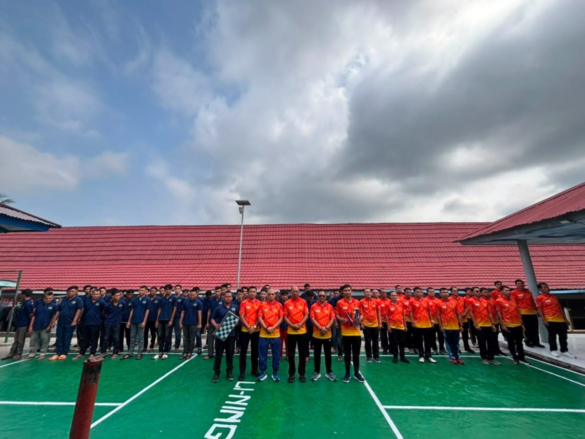 Semarak HUT ke-81 Republik Indonesia, Lapas Bangko Resmi Buka Pekan Olahraga Petugas dan Warga Binaan
