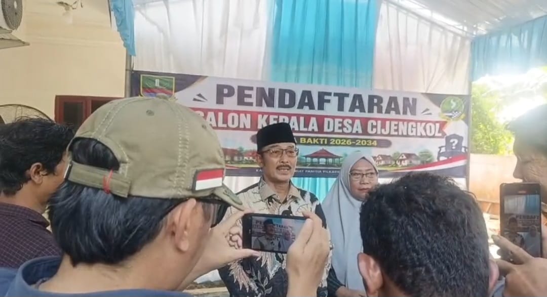 Siap Lanjutkan Kepemimpinan, H. A. Saepulloh Resmi Mendaftar Kembali Jadi Calon Kepala Desa Cijengkol