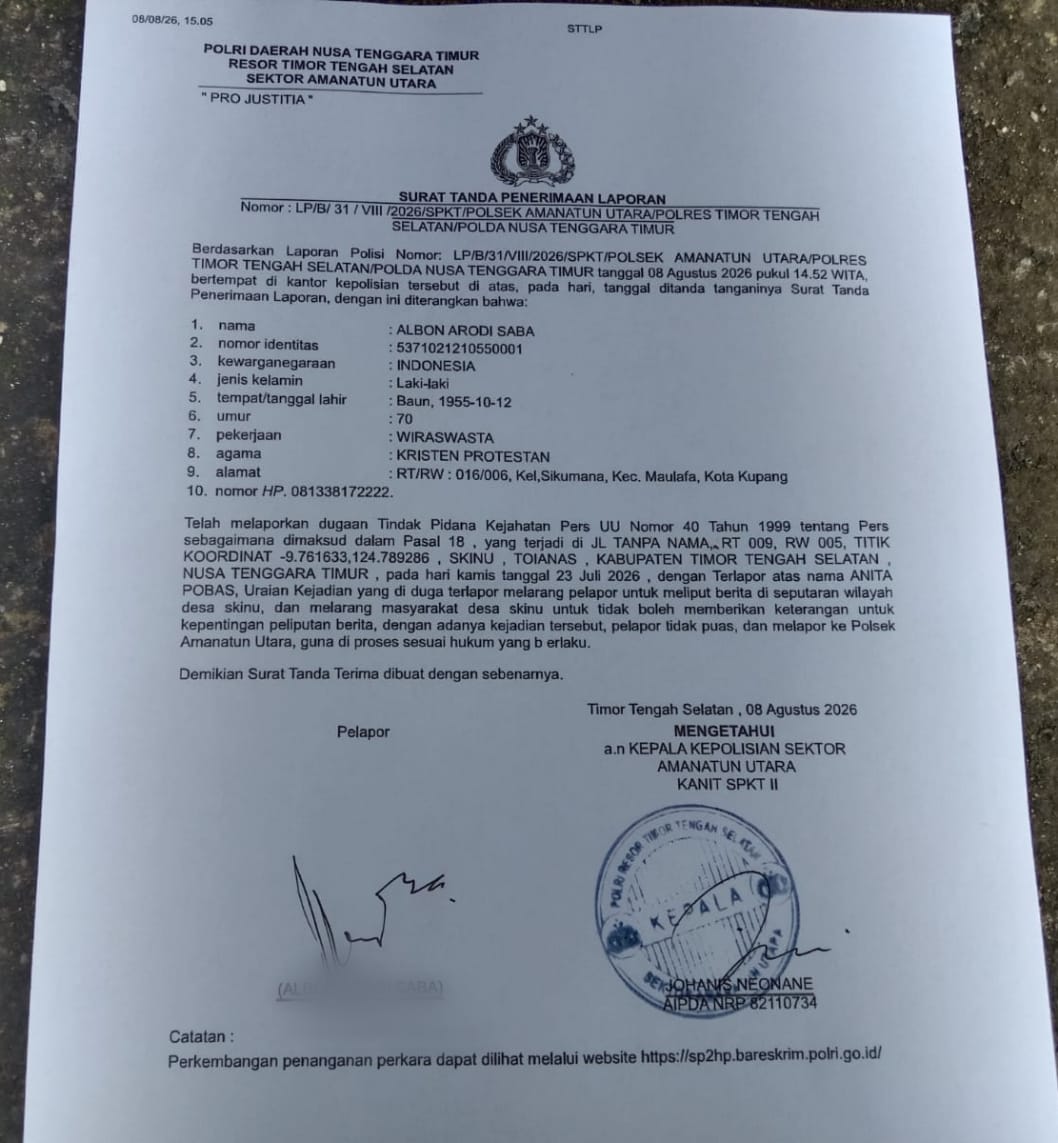 Dugaan Penghalangan Tugas Jurnalistik di Timor Tengah Selatan, Kaperwil Adhyaksanews Tegaskan Hukum Wajib Hadir untuk Kebenaran