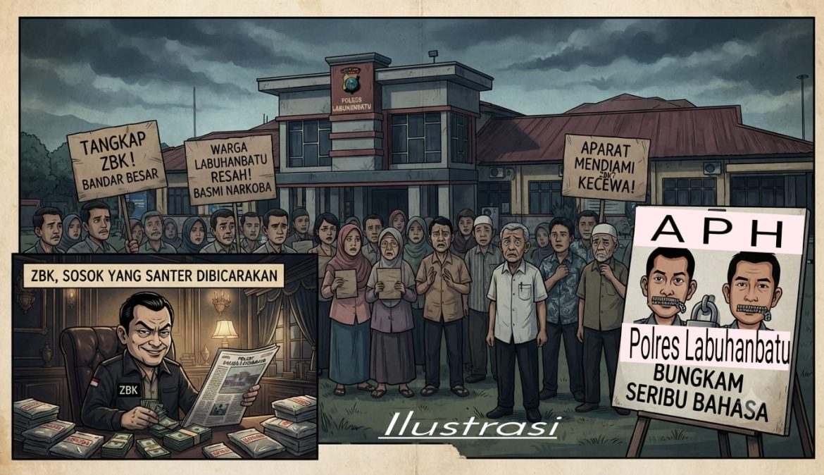 Jaringan Narkoba Labuhanbatu Diduga Dikendalikan ZBK, Warga Minta Polres Labuhanbatu Bertindak Tegas