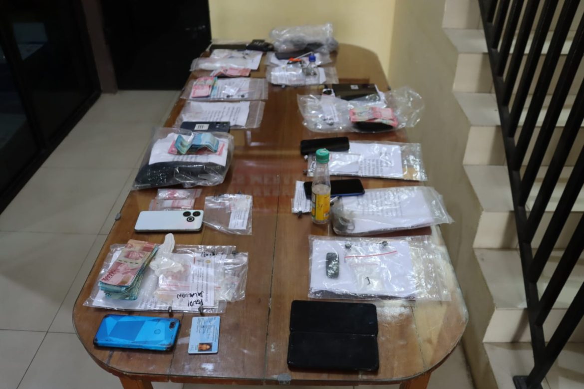 Operasi Antik Siginjai 2026 Polres Merangin : Sita 64 gram Sabu, 42,46 gram Ganja, 5 butir extasi, dan Amankan 21 Orang Tersangka