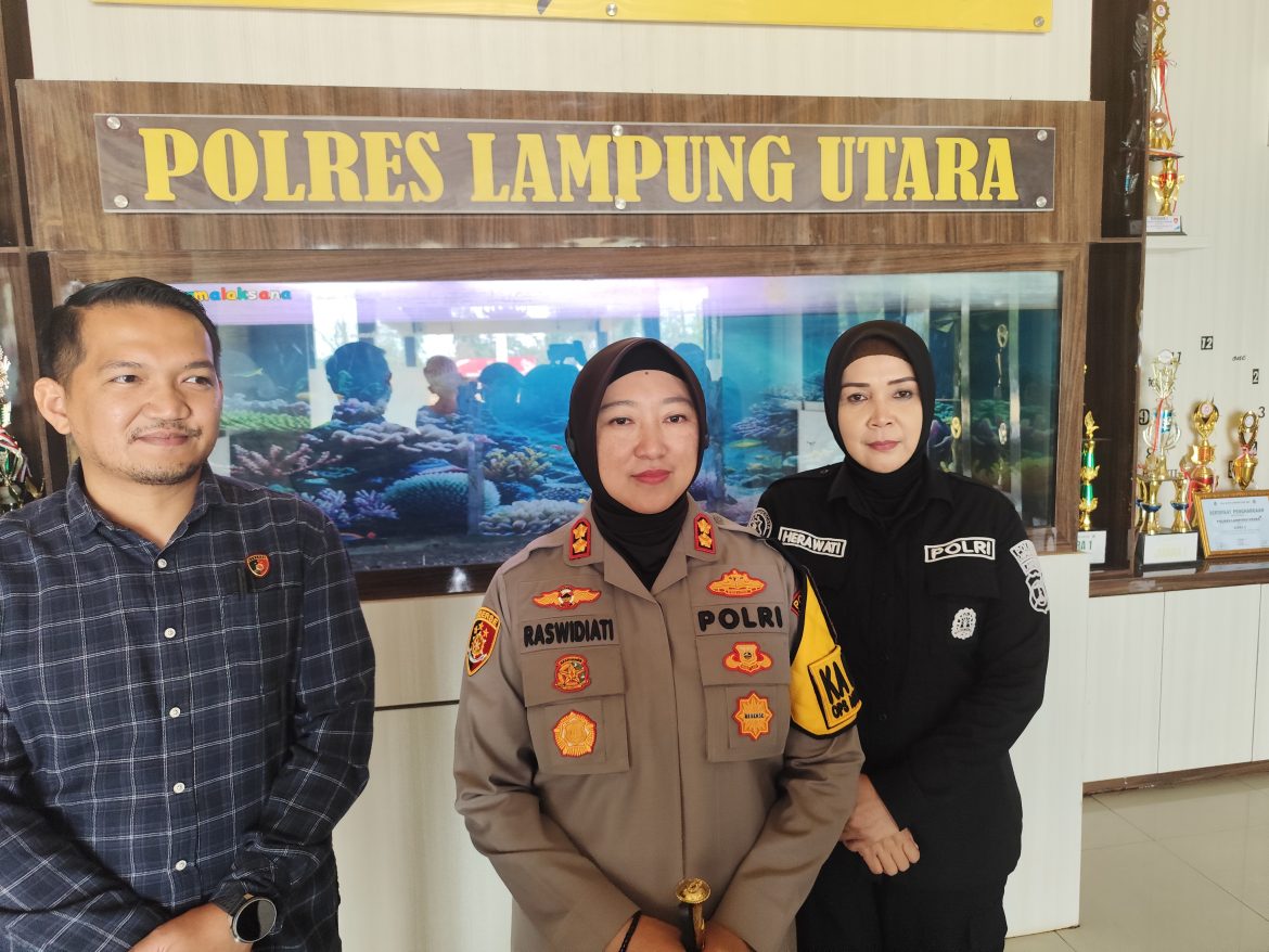 Dugaan Pengancaman Kades Ogan Jaya, Kapolres Lampung Utara, Percayakan Proses kepada Kami