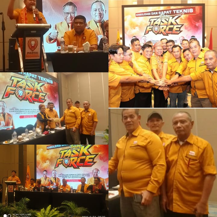 Konsolidasi Dan Rapat Teknis Partai Hanura, Penguatan Kepengurusan Dan Akar Rumput Jadi Prioritas